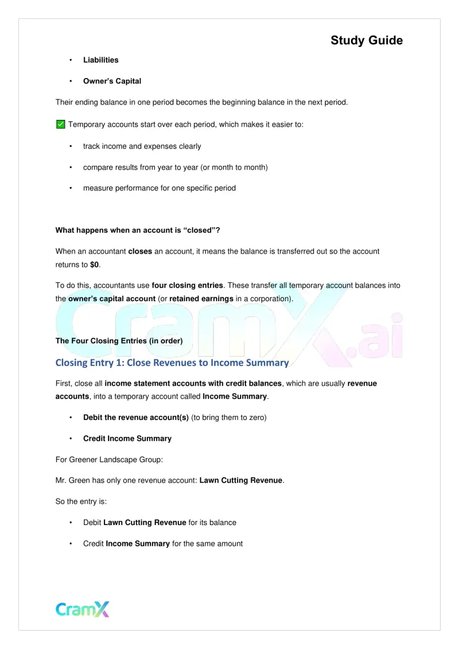 Accounting Principles I – Completion of the Accounting Cycle, page 7
