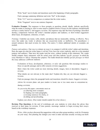 Lecture Notes for The Reid Guide for College Writers, 12th Edition - Page 29 preview image