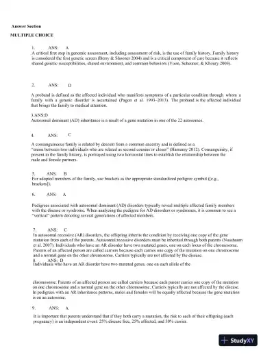 Test Bank For Advanced Health Assessment and Clinical Diagnosis in Primary Care, 6th Edition - Page 8 preview image