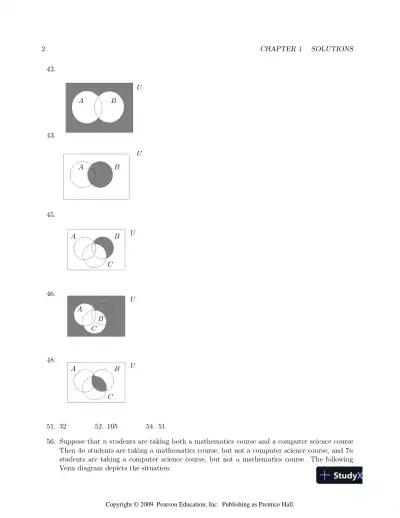 Solution Manual For Discrete Mathematics, 7th Edition - Page 3 preview image