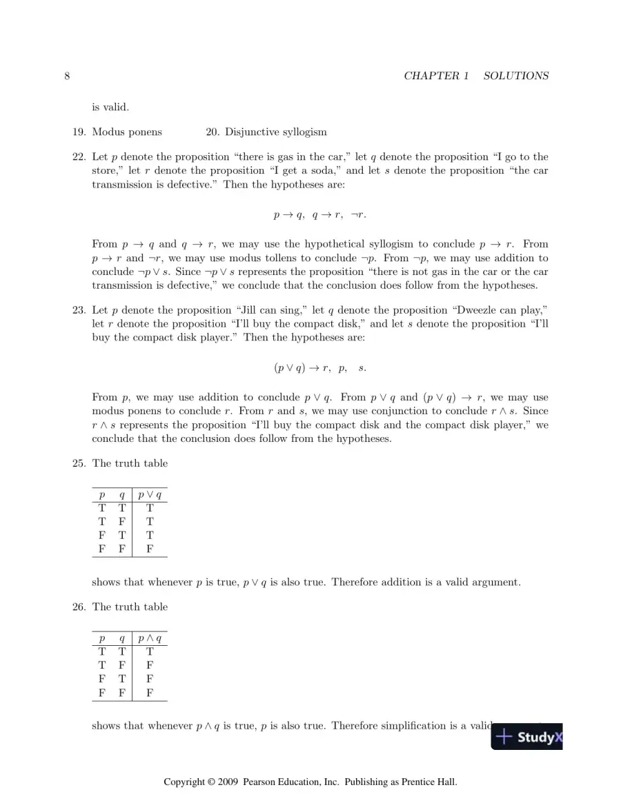 Solution Manual For Discrete Mathematics, 7th Edition, page 9