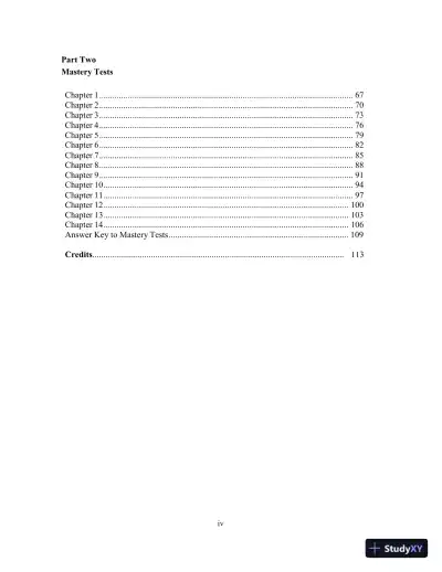 Test Bank for In Concert: An Integrated Approach to Reading and Writing , 3rd Edition - Page 4 preview image