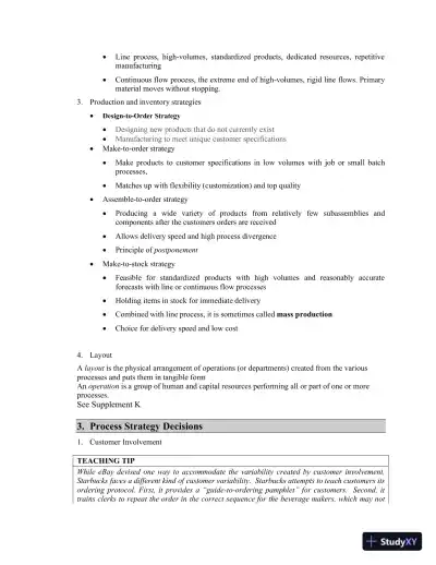 Class Notes For Operations Management: Processes and Supply Chains, 11th Edition - Page 15 preview image