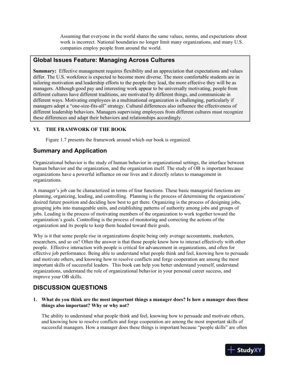 Organizational Behavior: Managing People and Organizations, 12th Edition Class Notes, page 12