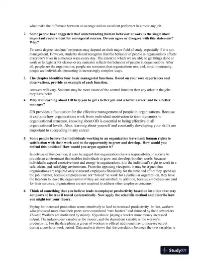 Organizational Behavior: Managing People and Organizations, 12th Edition Class Notes - Page 13 preview image