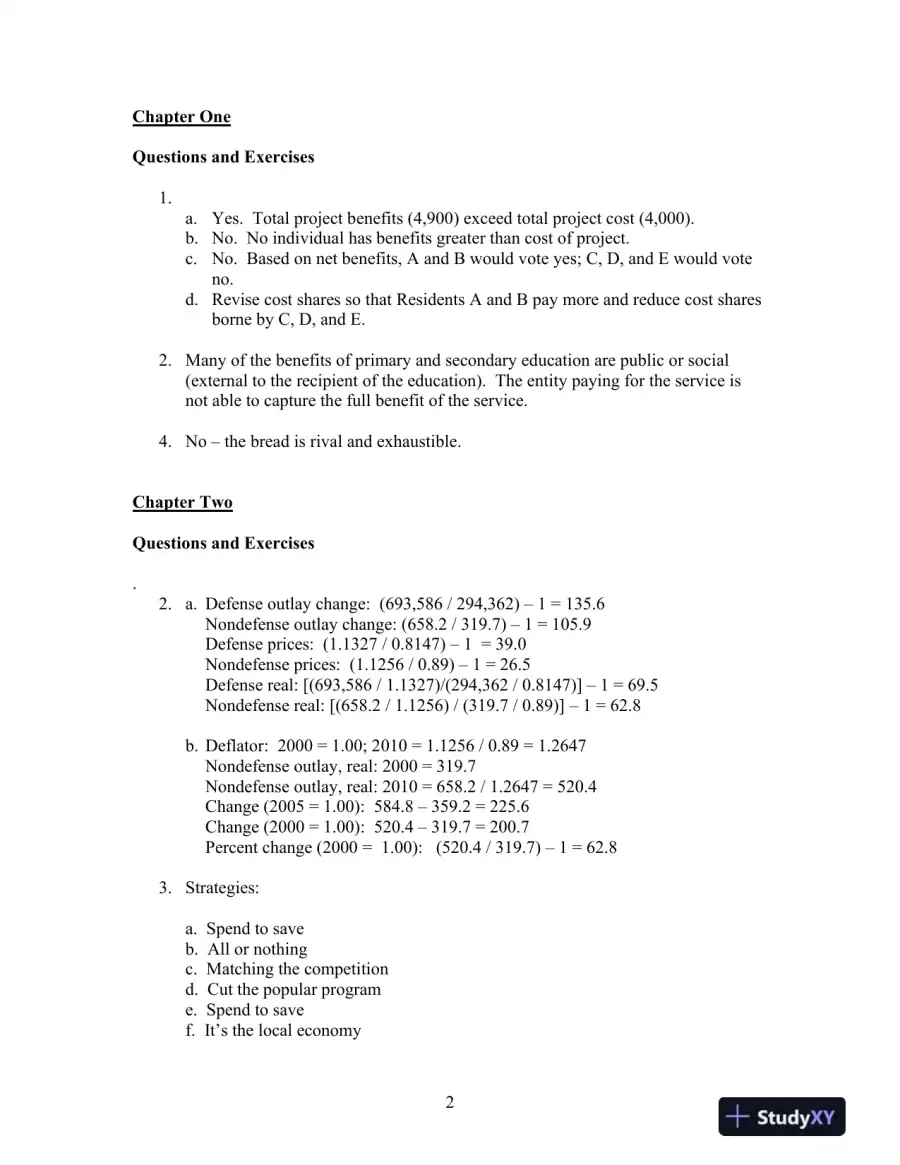 Solution Manual for Fiscal Administration, 9th Edition, page 3