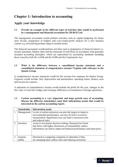 Accounting: Business Reporting For Decision Making, 5th Edition Solution Manual - Page 3 preview image