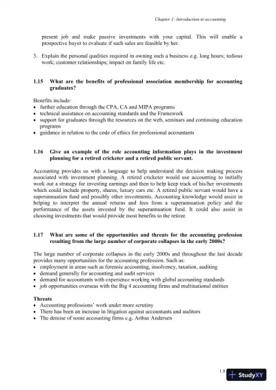 Accounting: Business Reporting For Decision Making, 5th Edition Solution Manual - Page 9 preview image