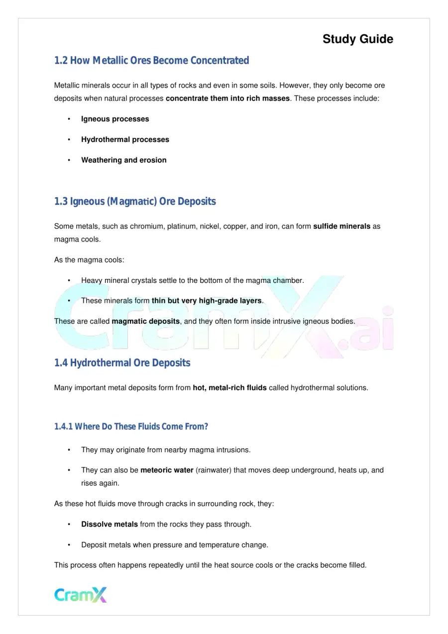 Geology - Earth Resources We Depend On, page 2