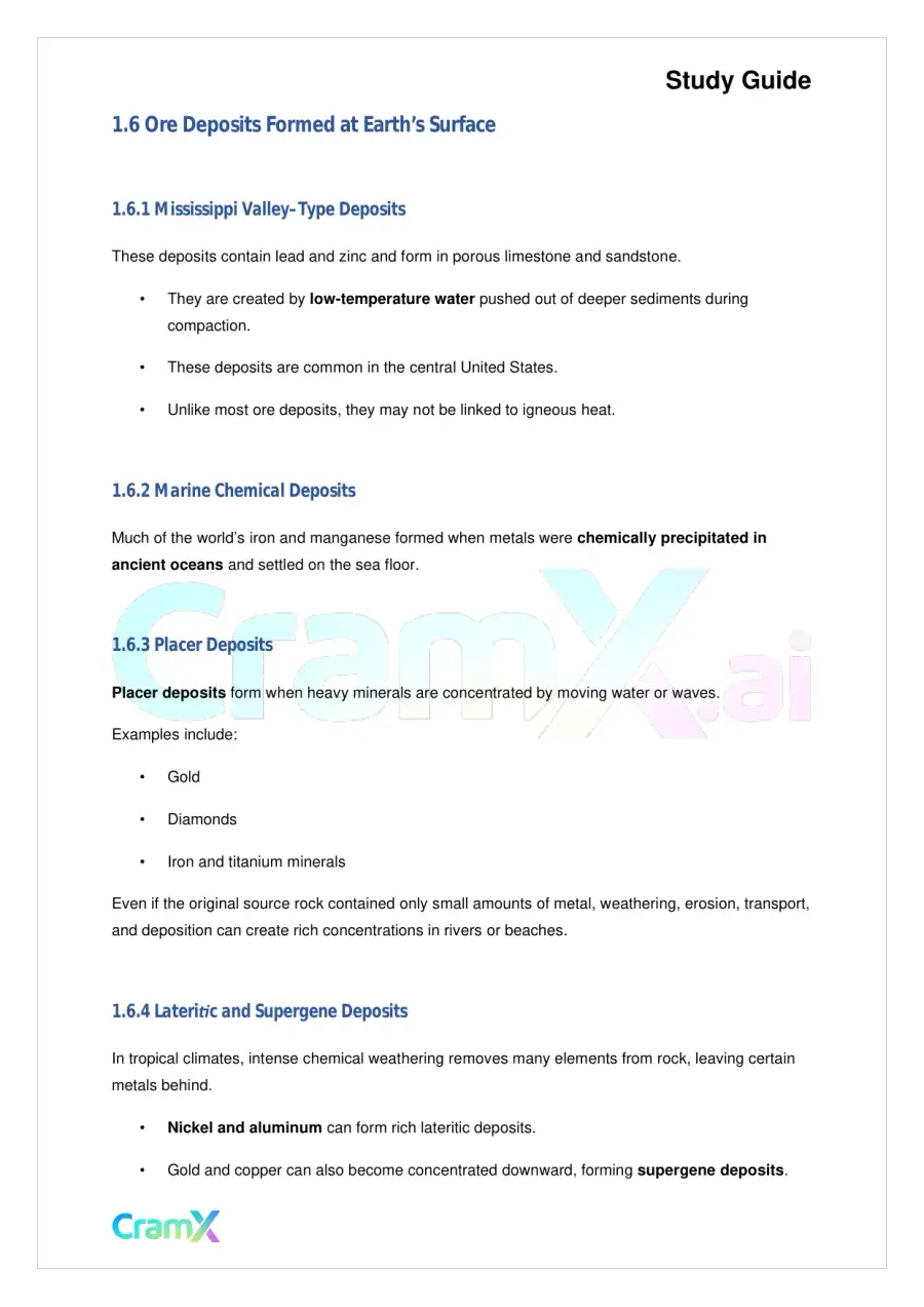 Geology - Earth Resources We Depend On, page 4