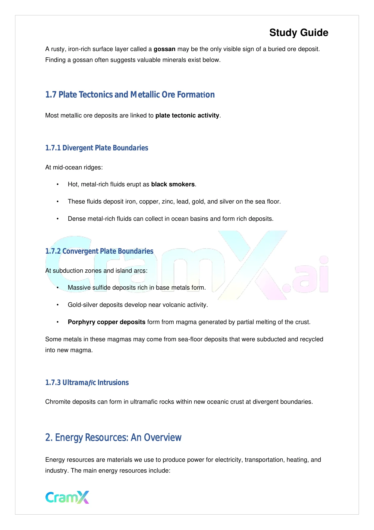 Geology - Earth Resources We Depend On - Page 5 preview image