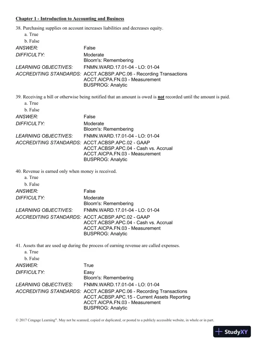 Financial and Managerial Accounting 14th Edition Test Bank, page 12