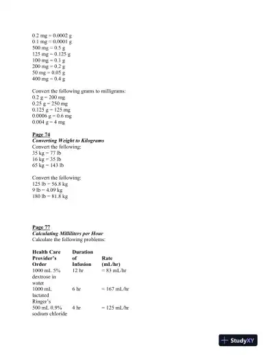 Basic Pharmacology For Nurses, 15th Edition Solution Manual - Page 15 preview image