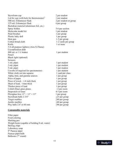 Solution Manual for Chemistry A Molecular Approach, 4th Edition - Page 9 preview image