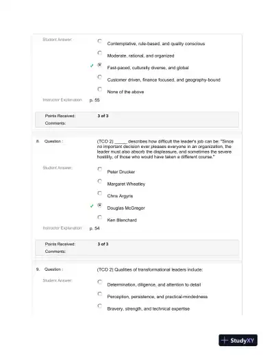 Leadership Theories and Effectiveness: Analyzing Traits, Behaviors, and Workplace Dynamics - Page 5 preview image
