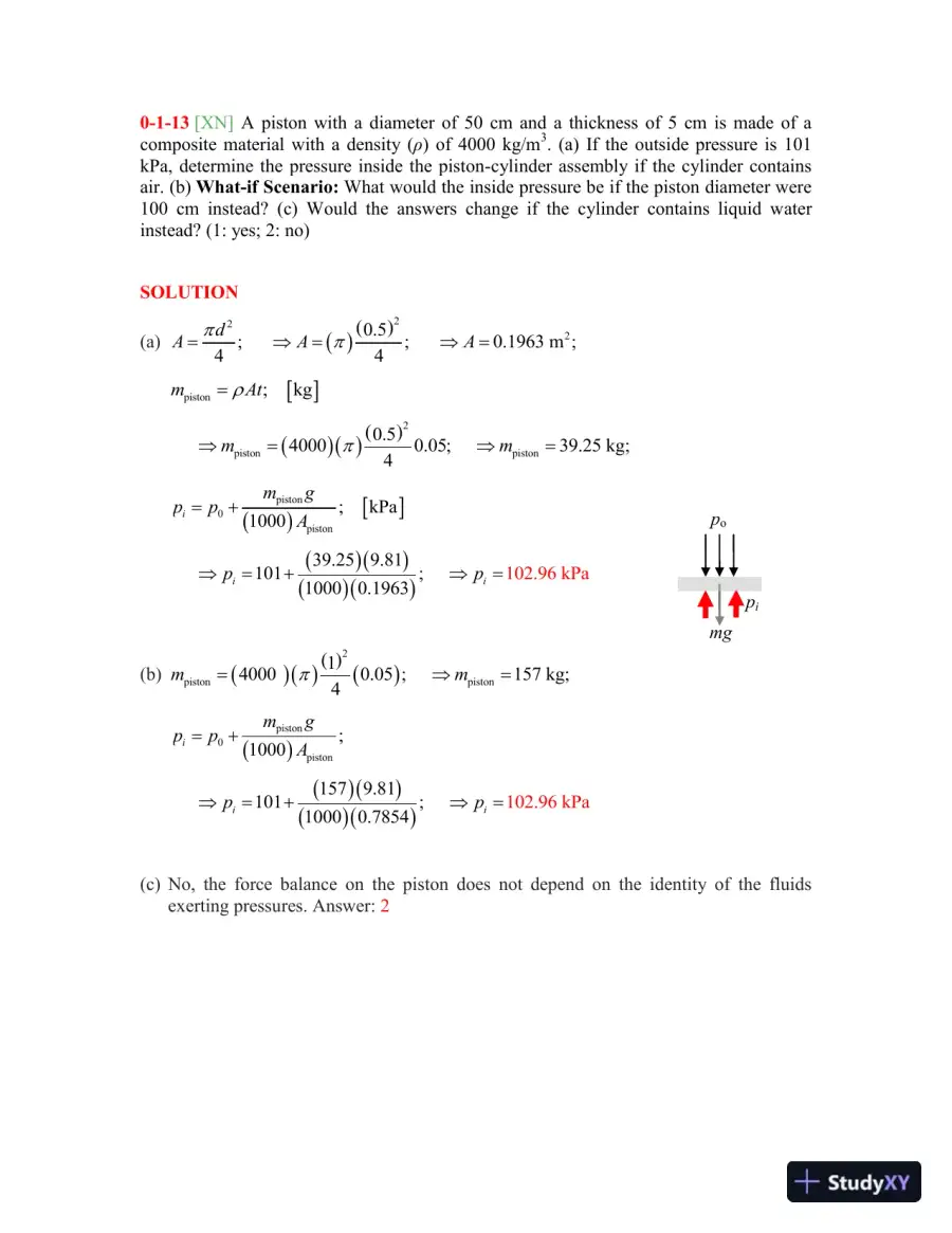 Solution Manual For Thermodynamics: An Interactive Approach, 1st Edition, page 14