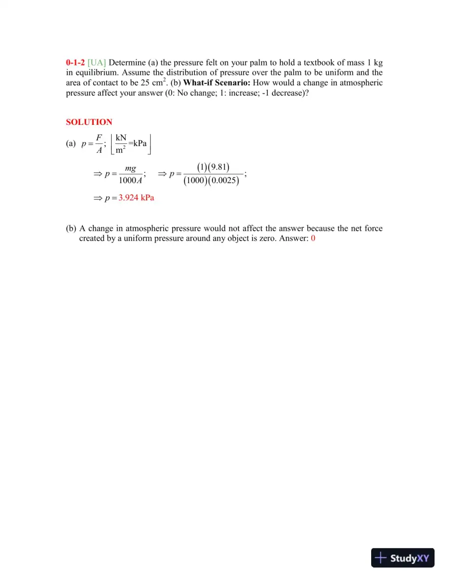 Solution Manual For Thermodynamics: An Interactive Approach, 1st Edition, page 3