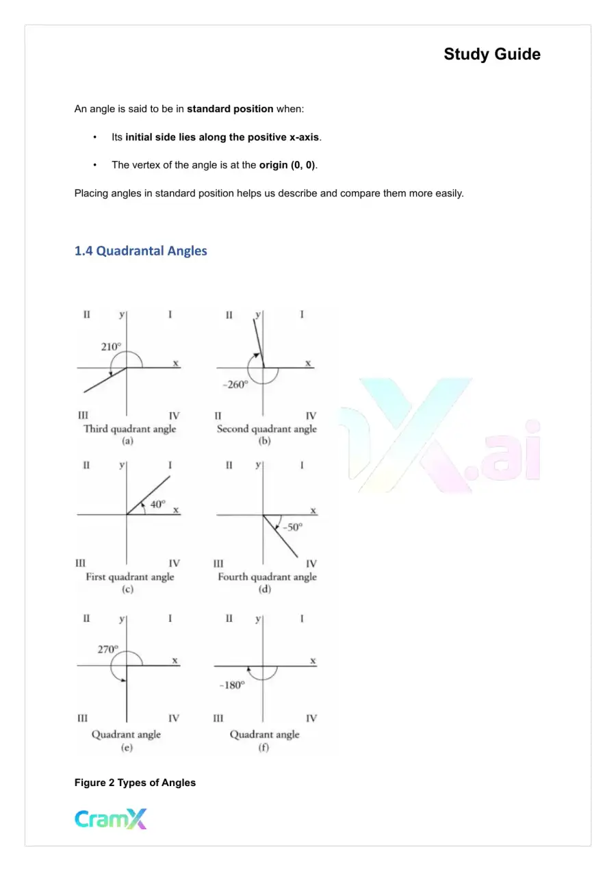 Trigonometry - Trigonometric Functions, page 2