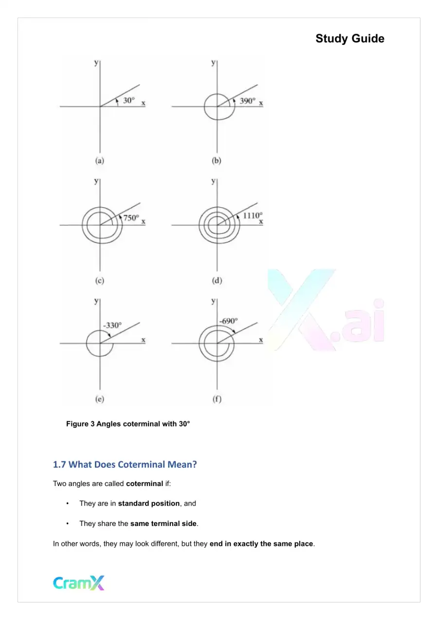 Trigonometry - Trigonometric Functions, page 5