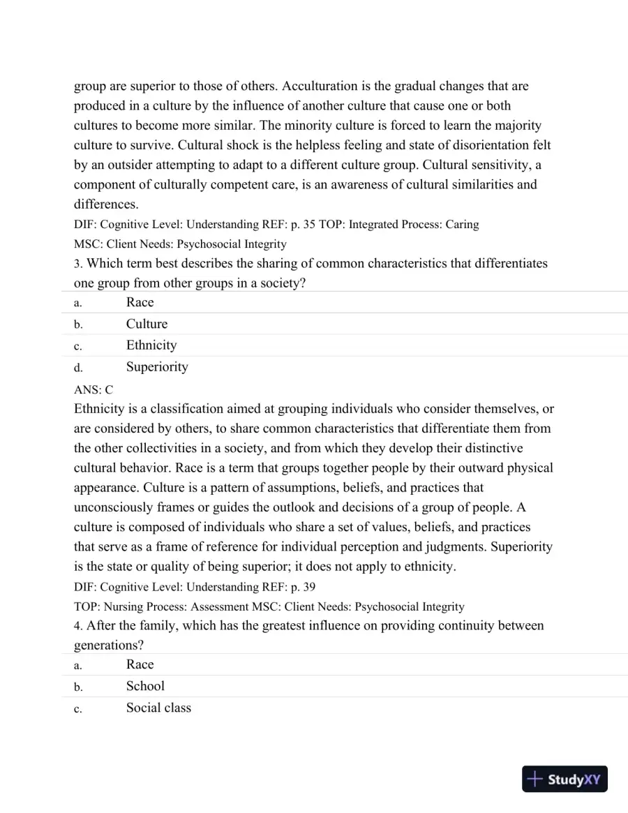 Test Bank For Wongs Nursing Care Of Infants And Children, 10th Edition, page 19