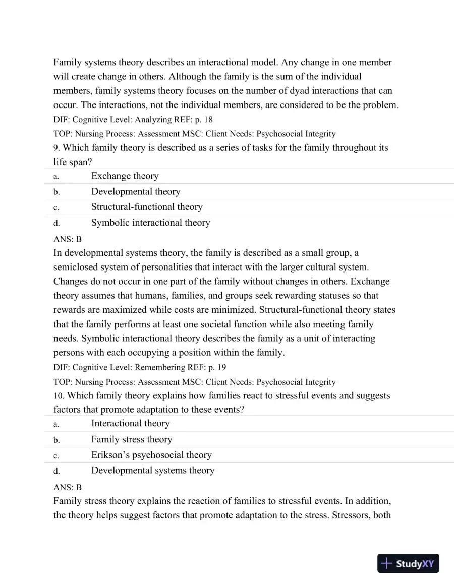 Test Bank For Wongs Nursing Care Of Infants And Children, 10th Edition, page 22