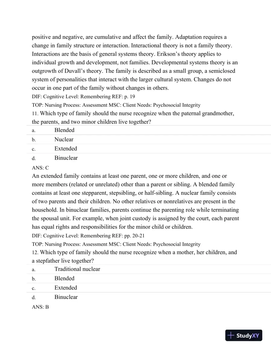 Test Bank For Wongs Nursing Care Of Infants And Children, 10th Edition, page 23