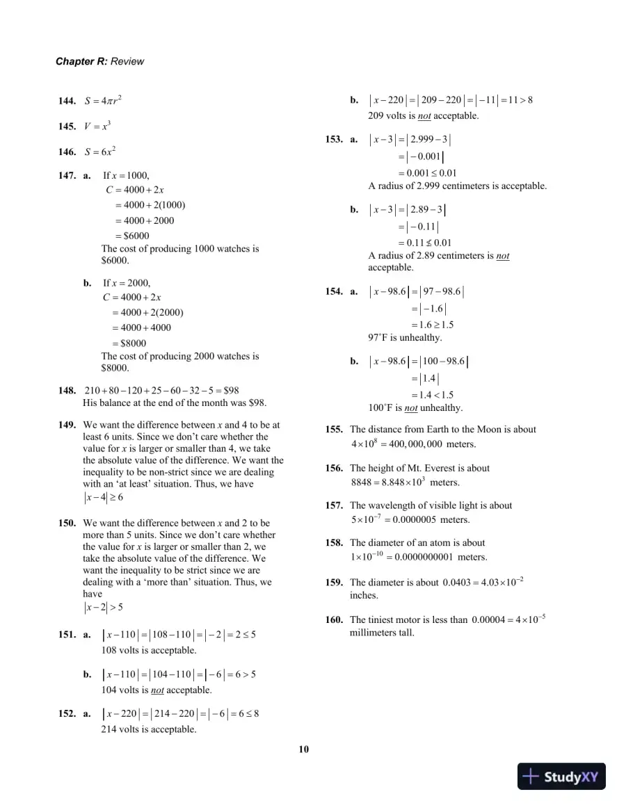 Solution Manual for Algebra and Trigonometry Enhanced with Graphing Utilities, 8th Edition, page 16