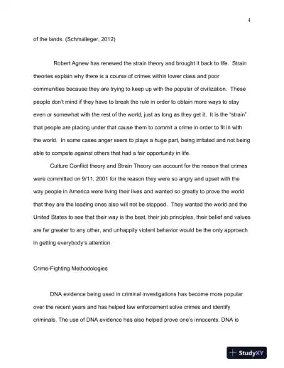 CJA/314 Criminology in the Future Paper - Page 5 preview image