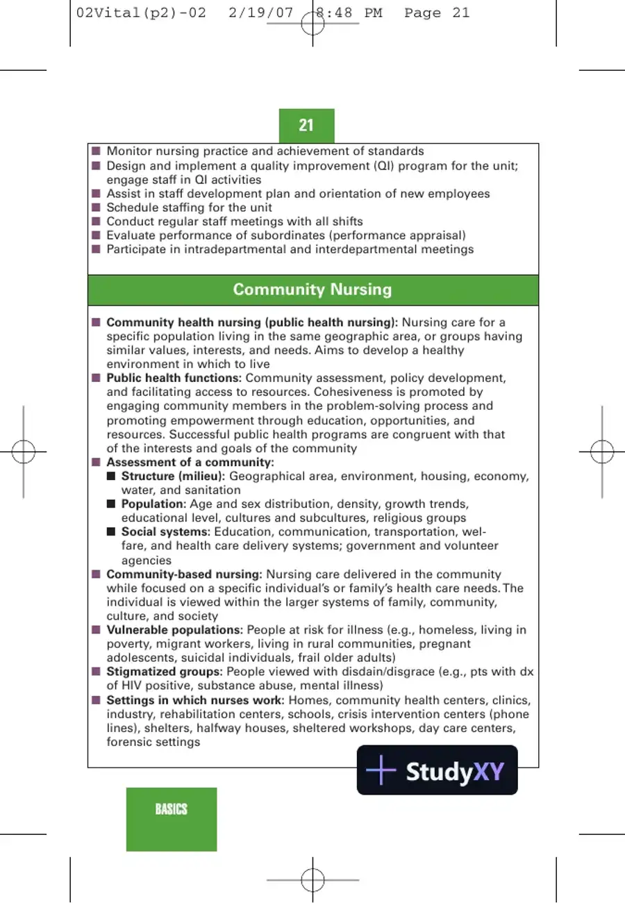 NCLEX-RN Notes: Core Review and Exam Prep (2007), page 30
