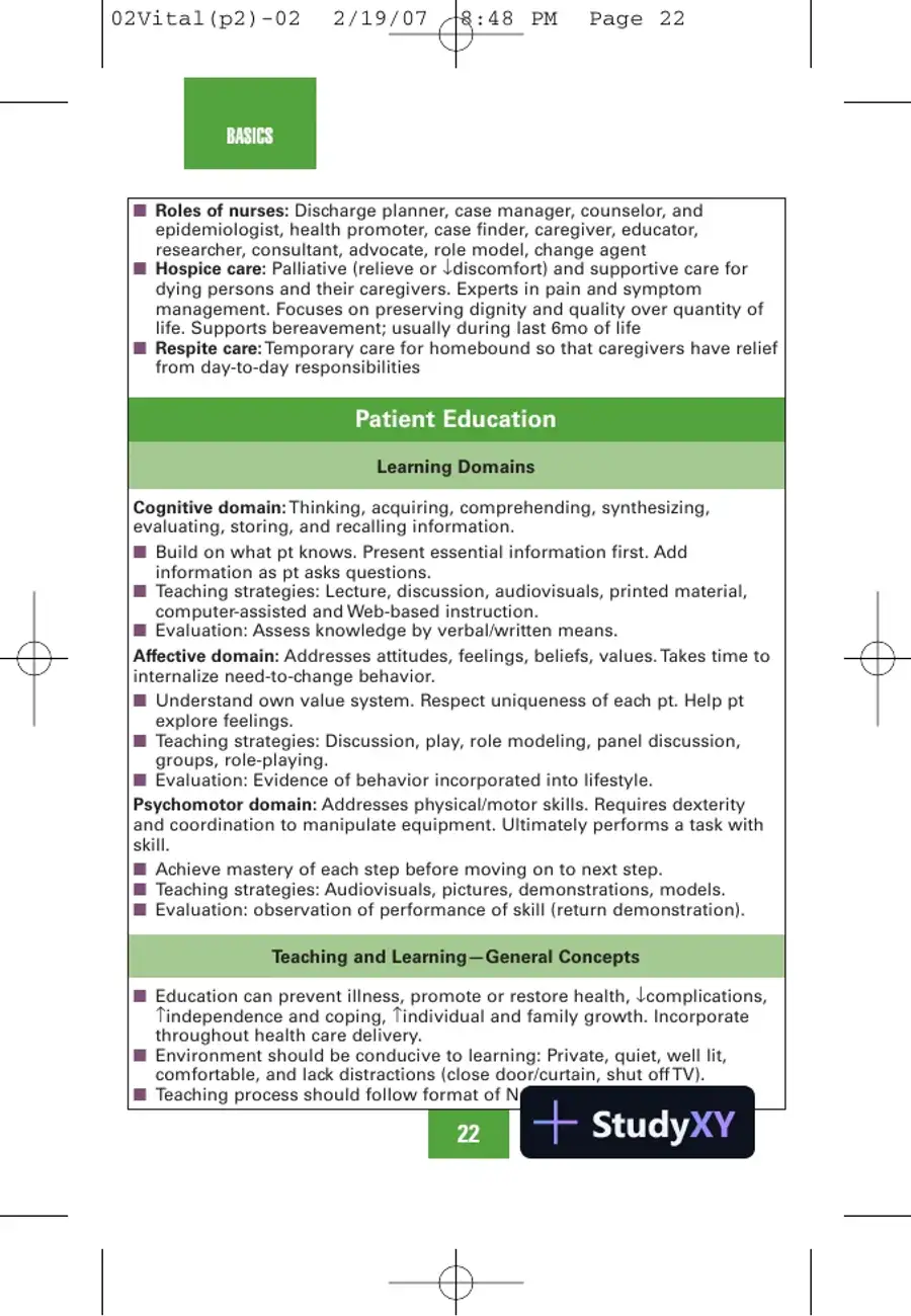 NCLEX-RN Notes: Core Review and Exam Prep (2007), page 31