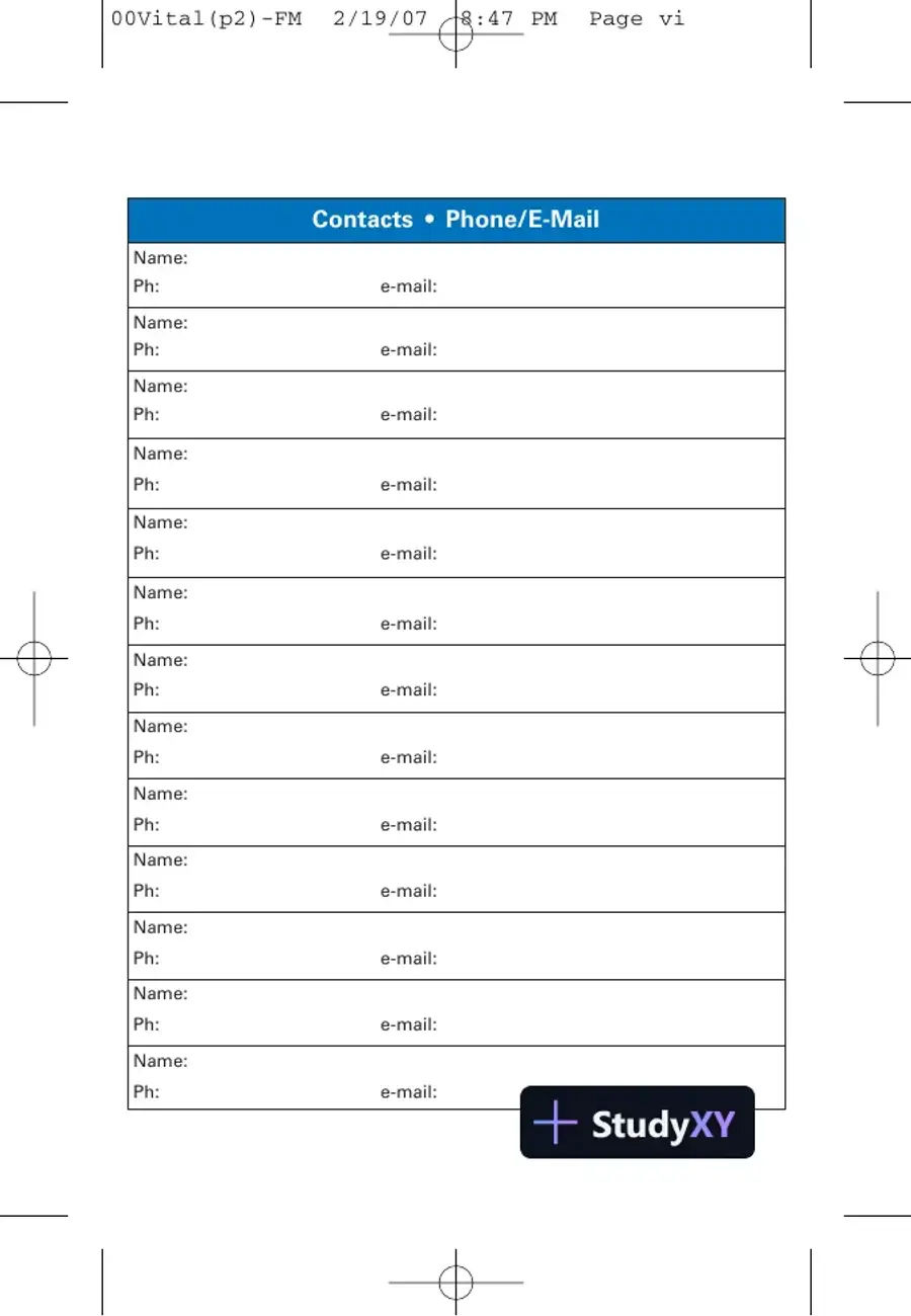 NCLEX-RN Notes: Core Review and Exam Prep (2007), page 9