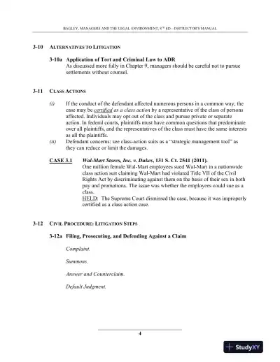 Managers and the Legal Environment: Strategies for the 21st Century, 8th Edition Lecture Notes - Page 14 preview image