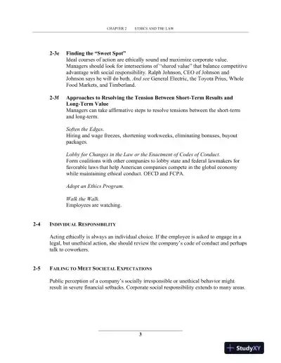 Managers and the Legal Environment: Strategies for the 21st Century, 8th Edition Lecture Notes - Page 7 preview image