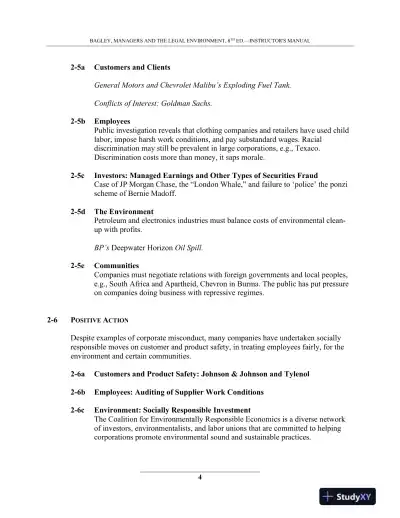 Managers and the Legal Environment: Strategies for the 21st Century, 8th Edition Lecture Notes - Page 8 preview image