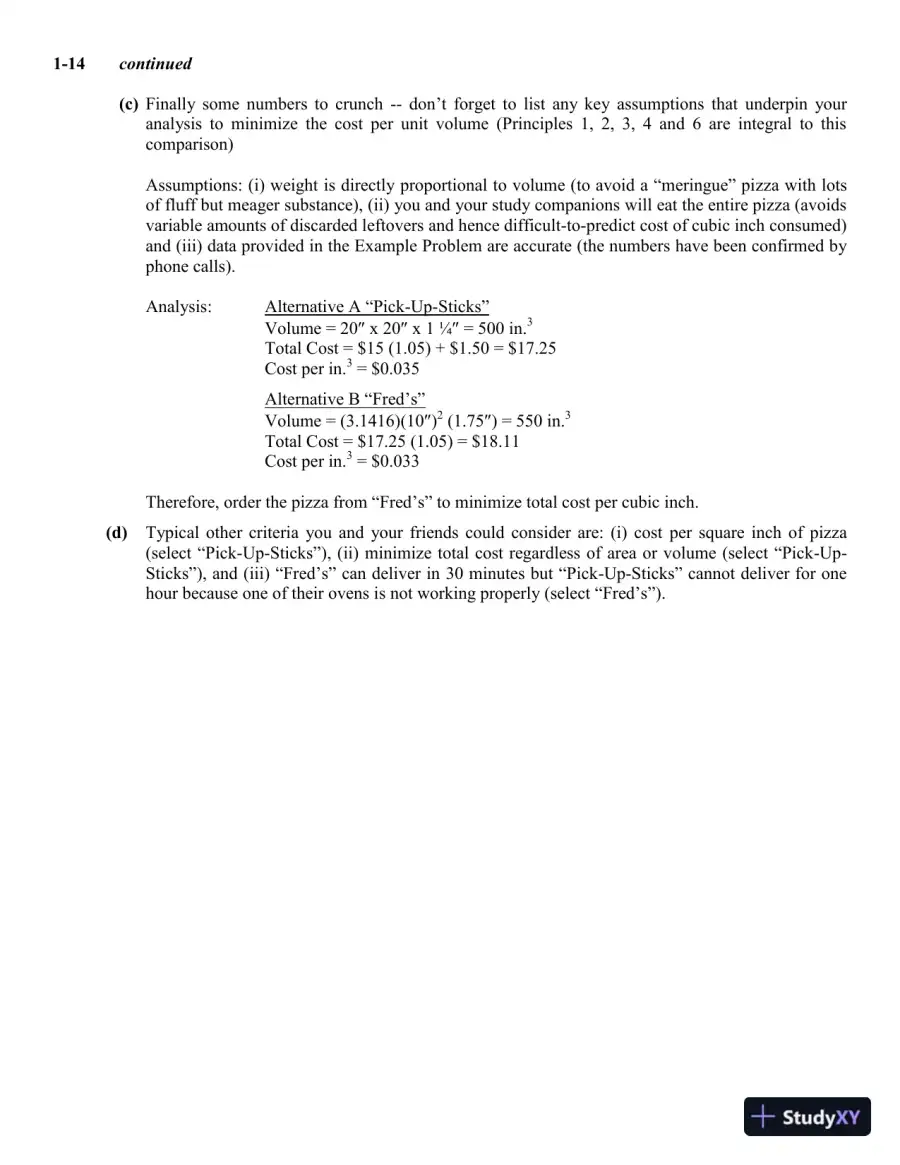 Solution Manual for Engineering Economy, 17th Edition, page 16