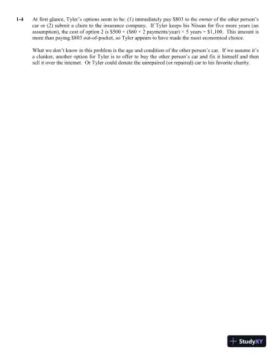 Solution Manual for Engineering Economy, 17th Edition - Page 5 preview image