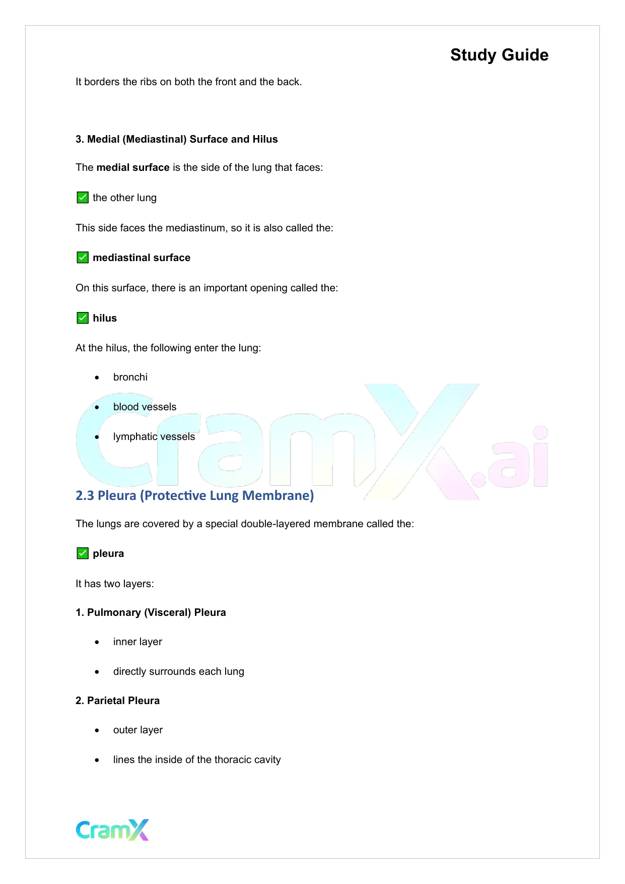Anatomy and Physiology - The Respiratory System - Page 5 preview image