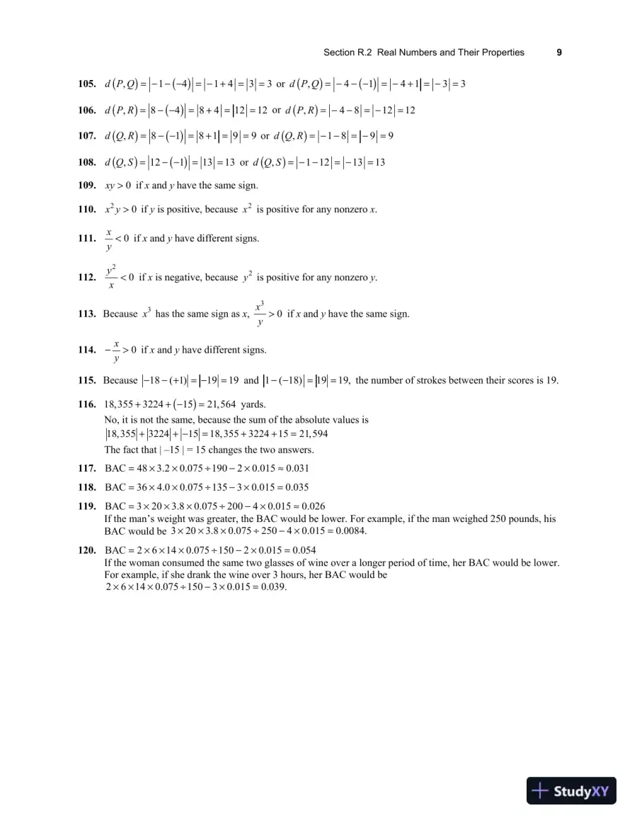Solution Manual for College Algebra and Trigonometry, 6th Edition, page 15