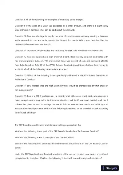 BUSI352 Liberty UniversityQuiz 8 Complete Solutions Correct Answers Key - Page 3 preview image