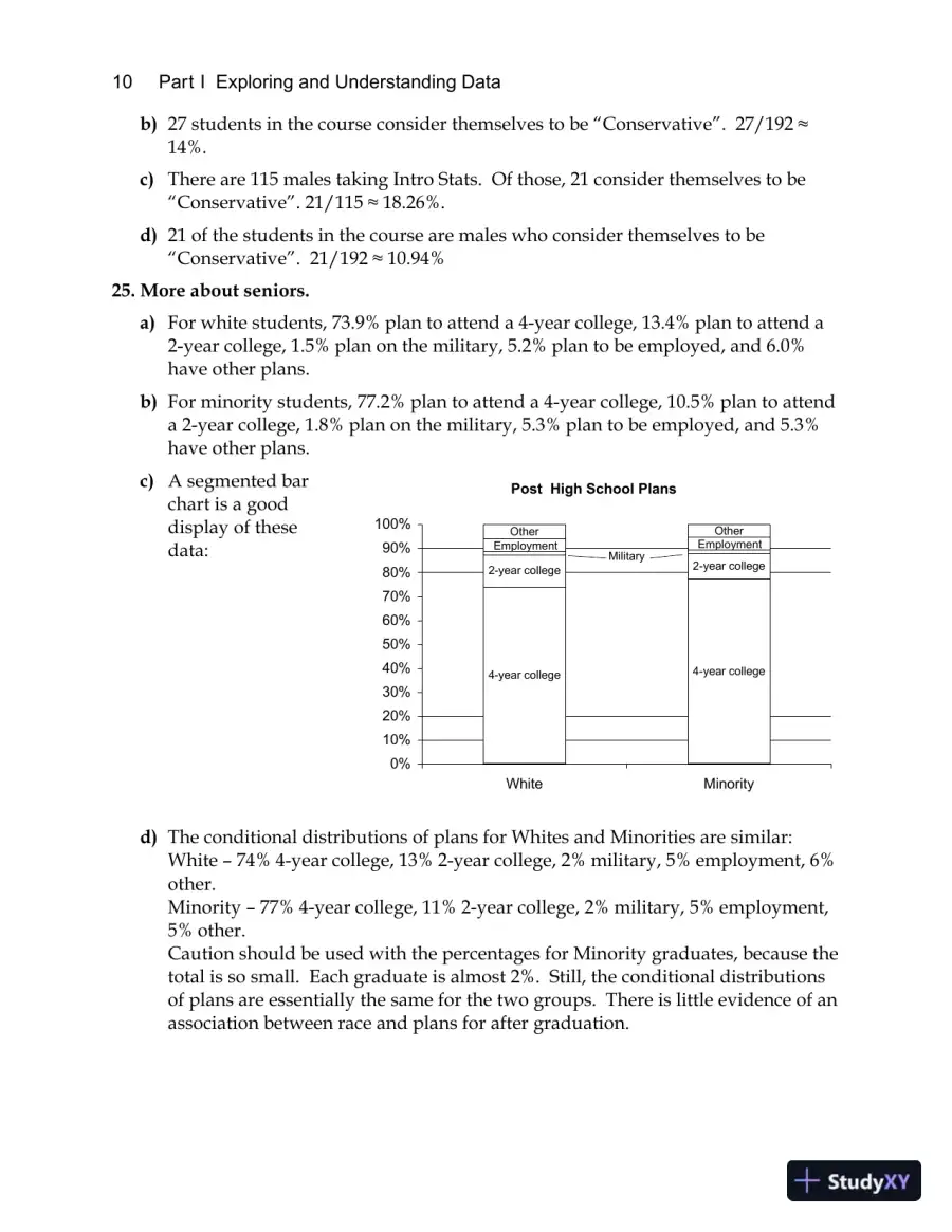 Stats: Modeling the World, 5th Edition Solution Manual, page 14