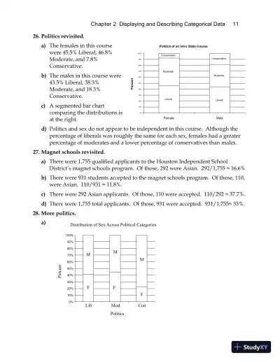 Stats: Modeling the World, 5th Edition Solution Manual - Page 15 preview image