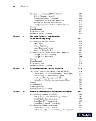 COMPTIA A+ COMPLETE study GUIDE core 1 exam 220-1101 and core 2 exam 220-1102. (2022) - Page 17 preview image