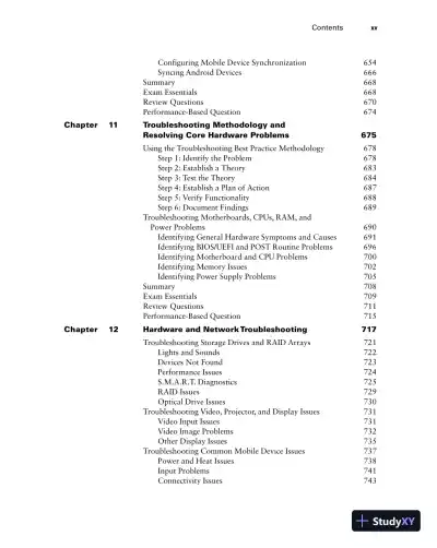 COMPTIA A+ COMPLETE study GUIDE core 1 exam 220-1101 and core 2 exam 220-1102. (2022) - Page 18 preview image