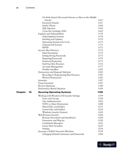 COMPTIA A+ COMPLETE study GUIDE core 1 exam 220-1101 and core 2 exam 220-1102. (2022) - Page 23 preview image