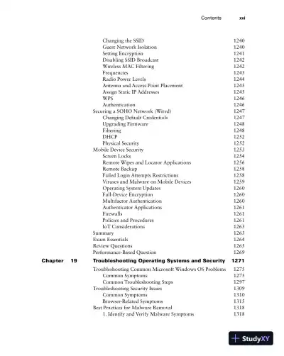 COMPTIA A+ COMPLETE study GUIDE core 1 exam 220-1101 and core 2 exam 220-1102. (2022) - Page 24 preview image