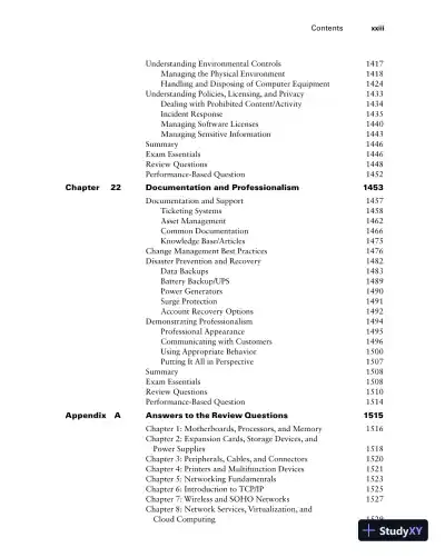 COMPTIA A+ COMPLETE study GUIDE core 1 exam 220-1101 and core 2 exam 220-1102. (2022) - Page 26 preview image