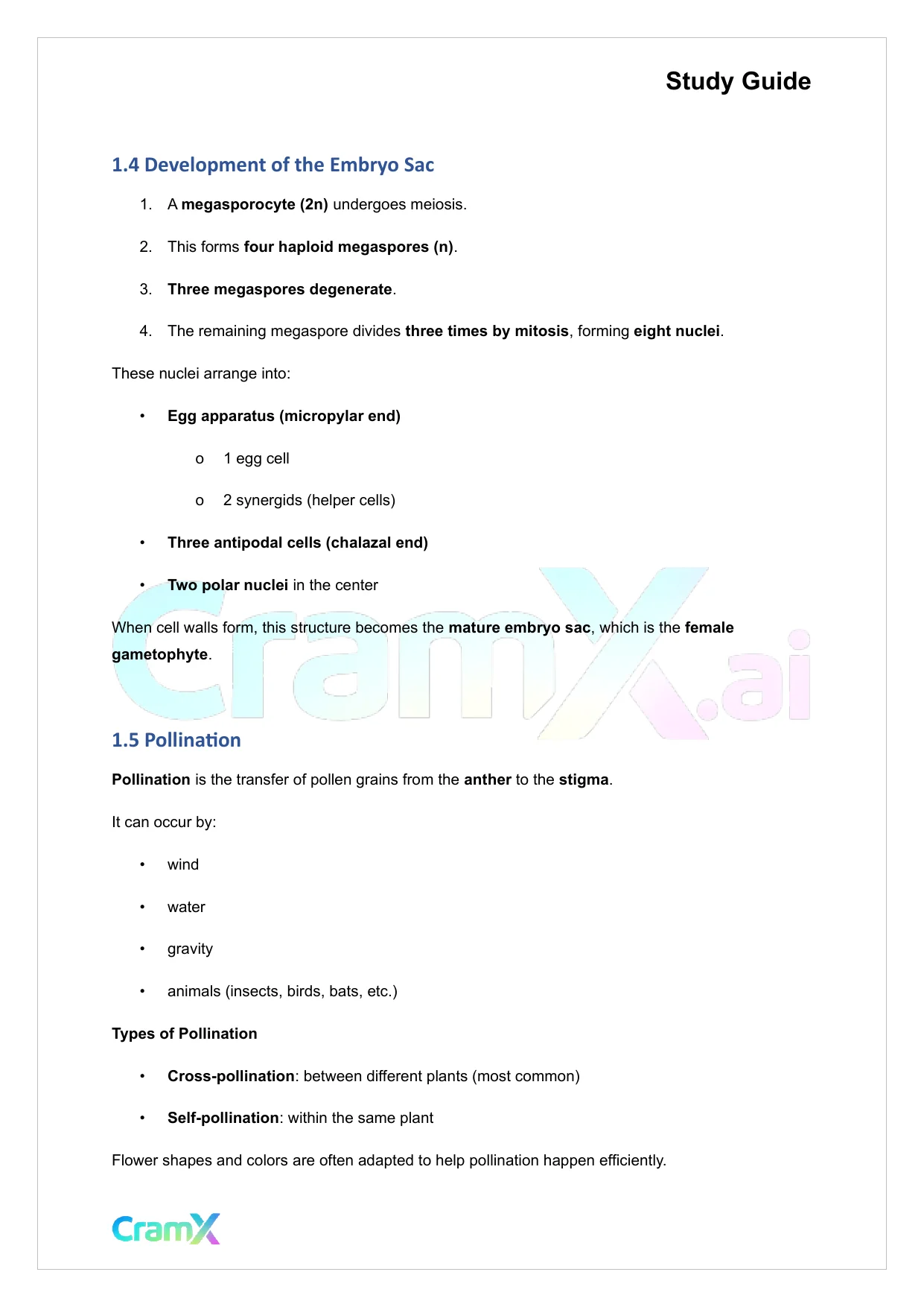 Plant Biology - The Shoot System Flowers, Fruits, Seeds - Page 3 preview image