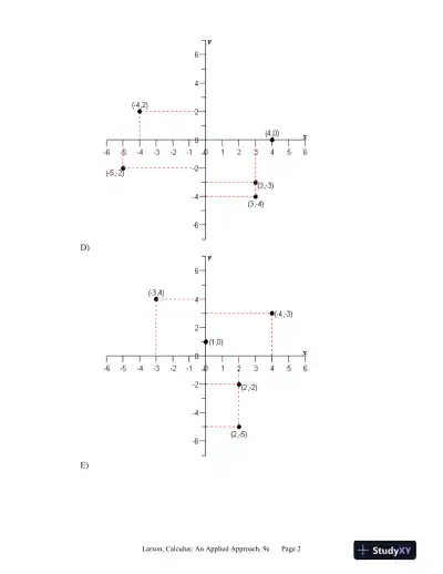 Brief Calculus : An Applied Approach, 9th Edition Test Bank - Page 3 preview image