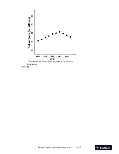 Brief Calculus : An Applied Approach, 9th Edition Test Bank - Page 8 preview image