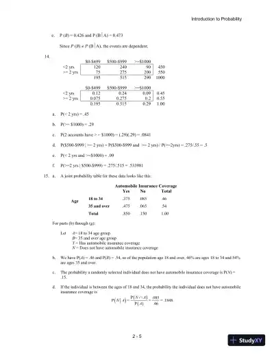 Solution Manual For Quantitative Methods For Business, 13th Edition - Page 16 preview image